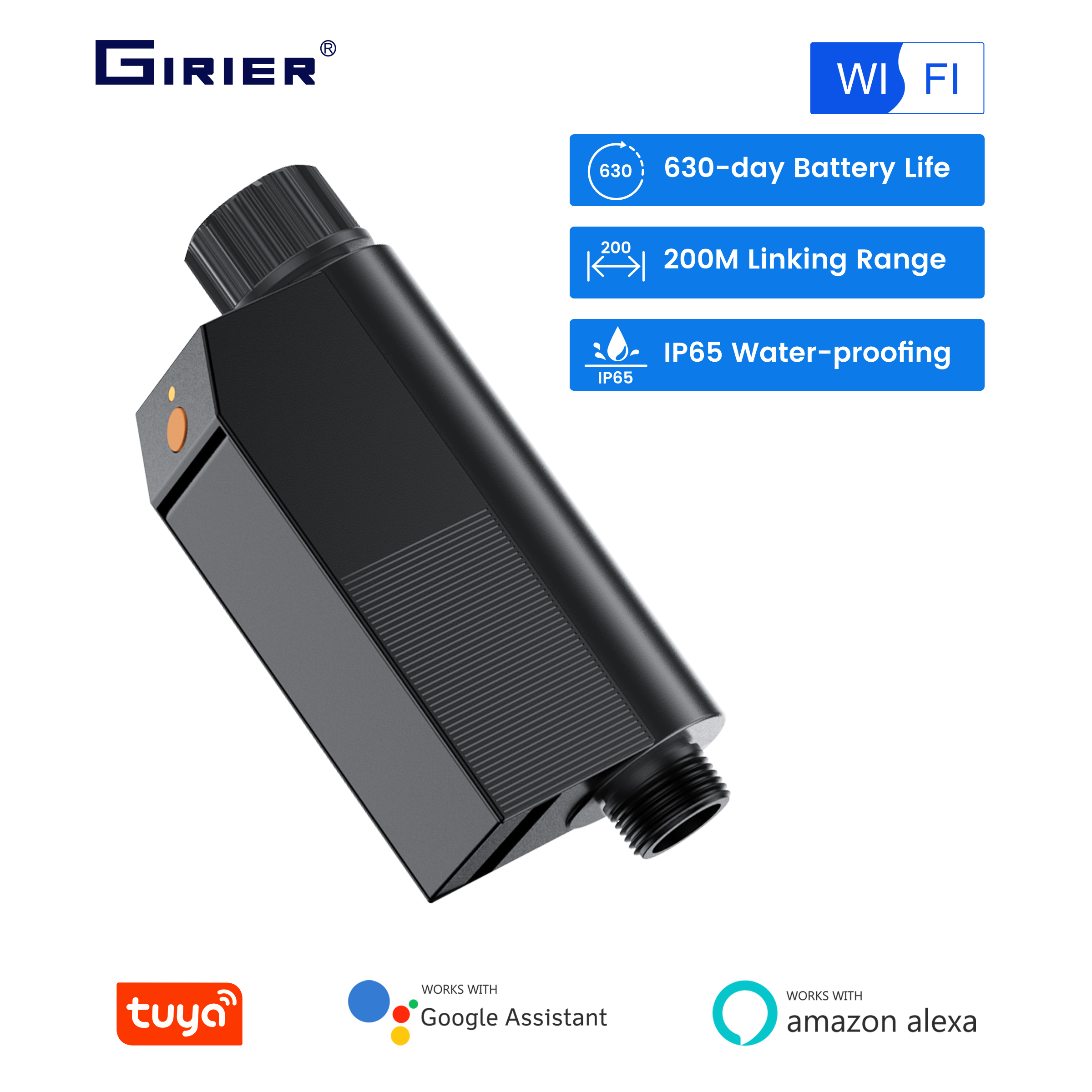 Smart Garden Hose - GIRIER Tuya Smart Water Timer WiFi
