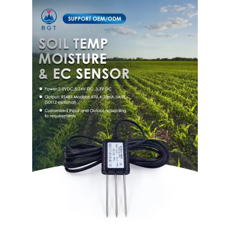 Smart Soil Sensor - Fast Delivery OEM RS485 Temperature Humidity