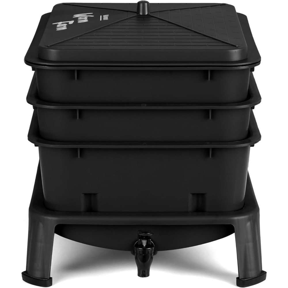 5-Tray Worm Compost Bin, 53QT  - Composting Kit Indoor のレビューと価格