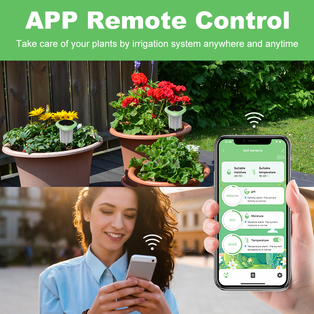 MANHOT WiFi Smart Solar Soil S - Smart Soil Sensor のレビューと価格