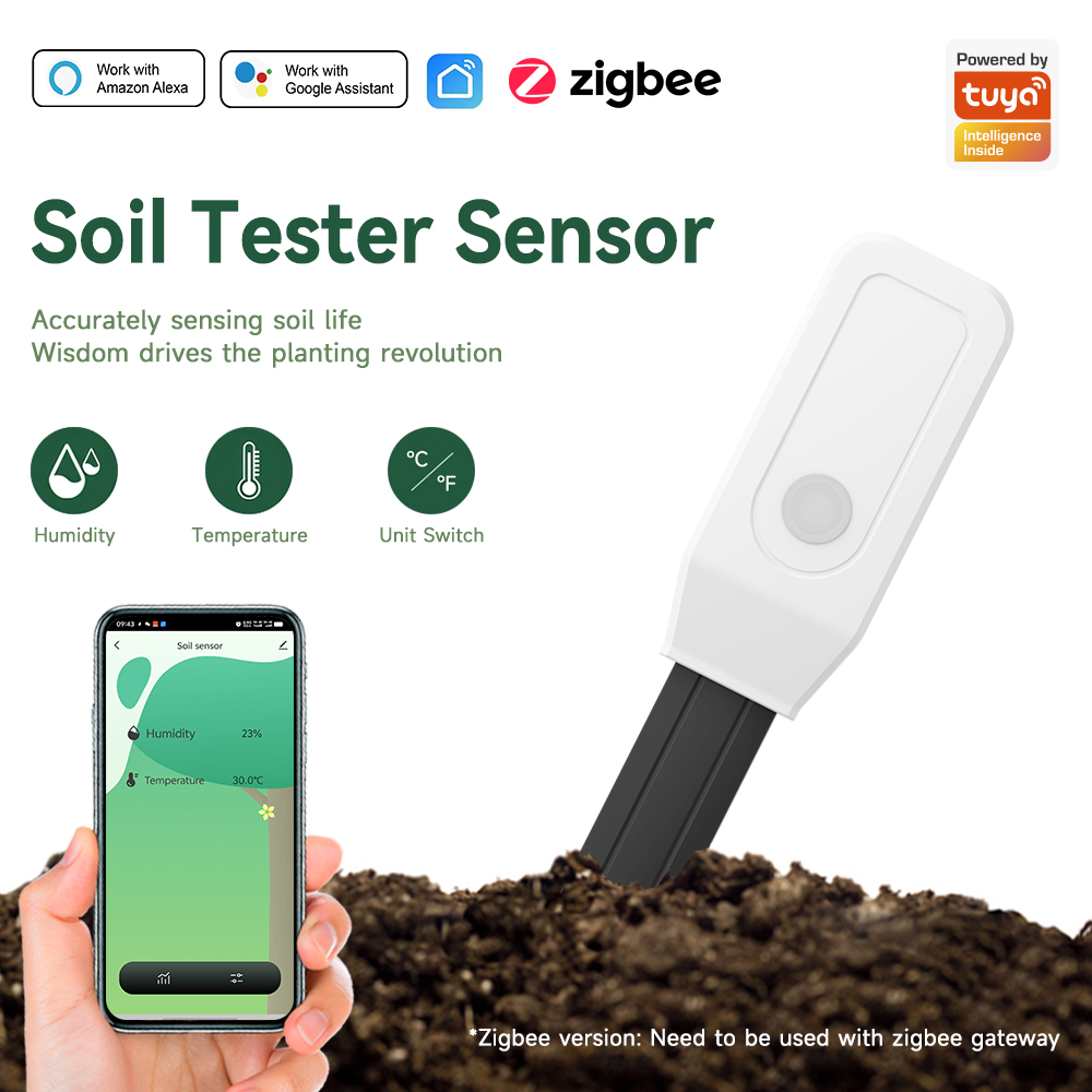 iHseno Tuya Zigbee Smart Soil  - Smart Soil Sensor のレビューと価格