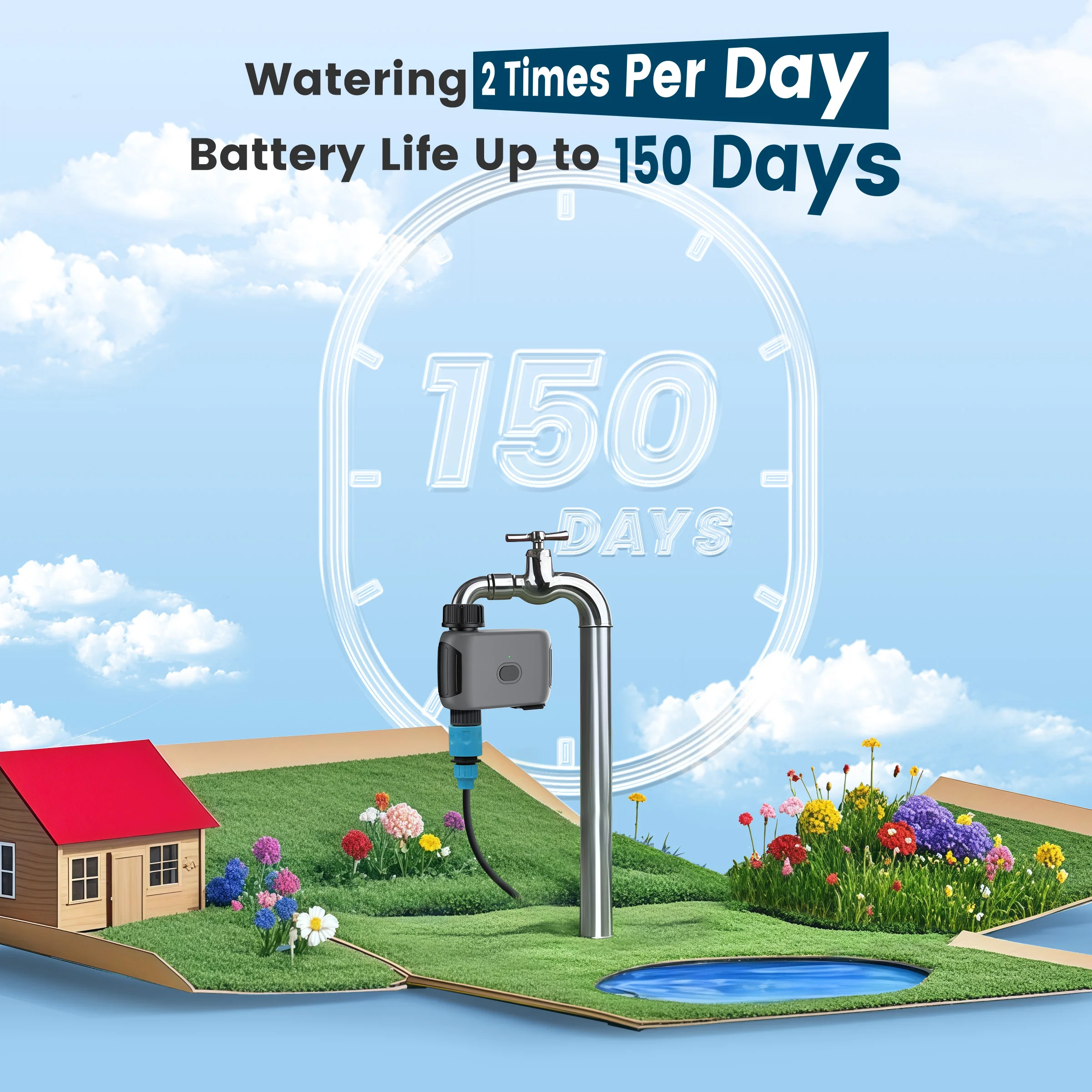 GIRIER Tuya Smart Water Timer  - Smart Garden Hose のレビューと価格