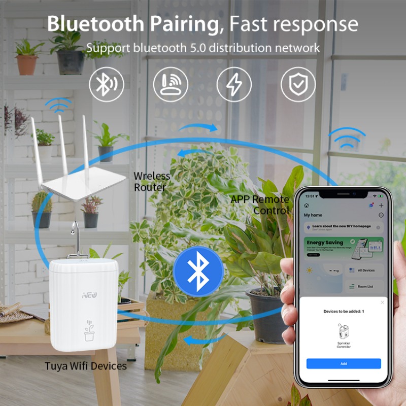 Smart WiFi Automatic Flower Wa - Smart Garden Watering のレビューと価格
