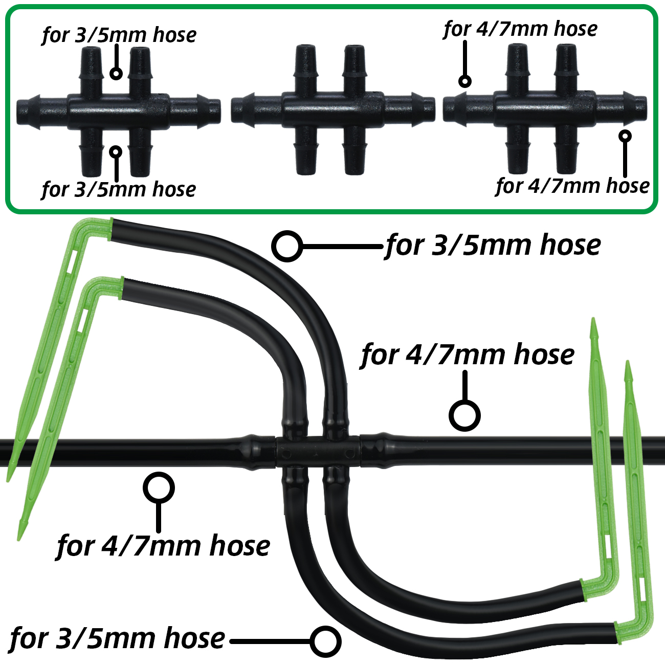 KESLA Garden 4/7mm to 3/5mm Ho - Smart Garden Hose のレビューと価格