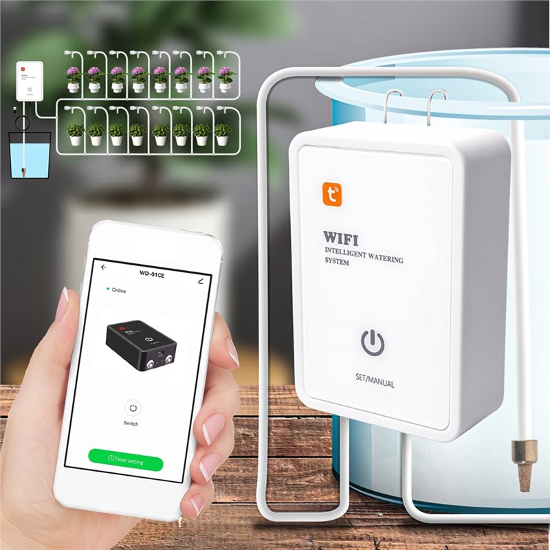 Automatic Drip Irrigation Wate - Smart Garden Watering のレビューと価格