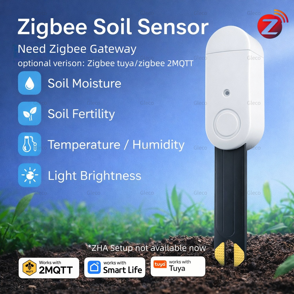 Zigbee Temperature Humidity Mo - Smart Soil Sensor のレビューと価格