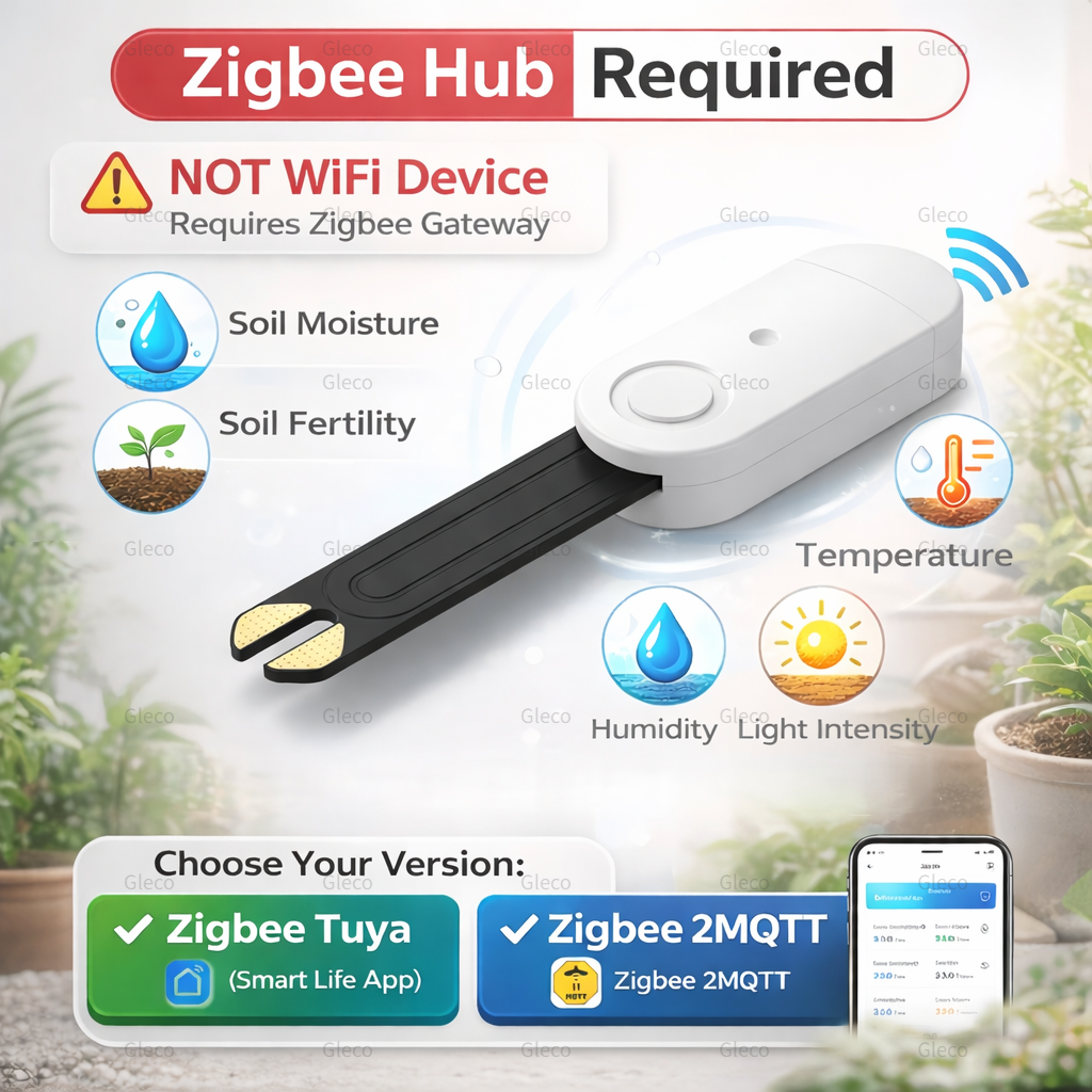 Zigbee Temperature Humidity Mo - Smart Soil Sensor のレビューと価格