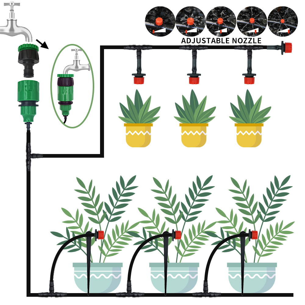 Micro Drip Irrigation System P - Smart Garden Hose のレビューと価格