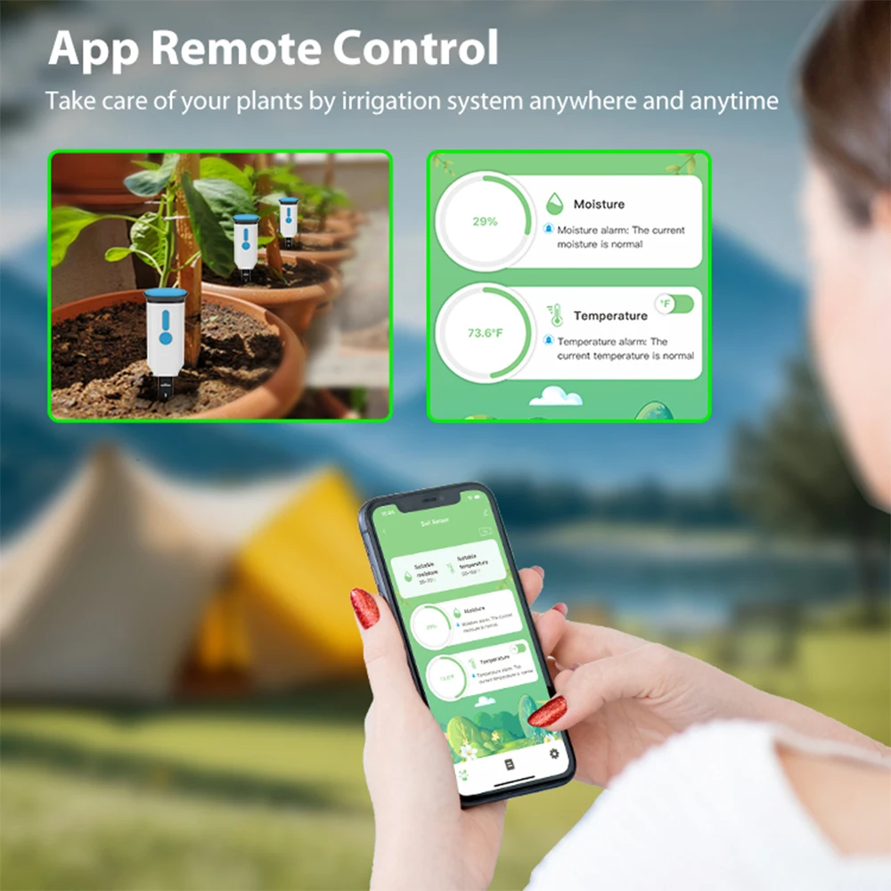 Haozee Tuya Smart WiFi Soil Mo - Smart Soil Sensor のレビューと価格