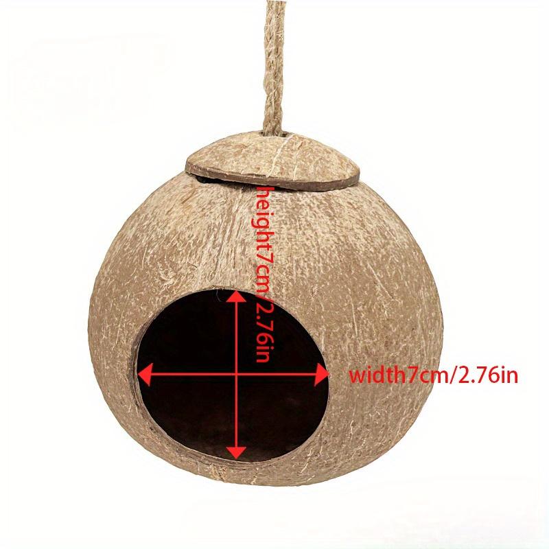 Parrot Natural Coconut Shell B - Insect Hotel Wood のレビューと価格