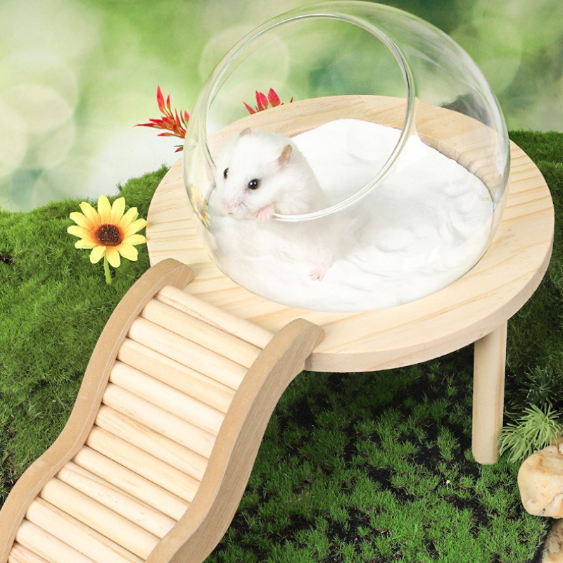 Hamster Bath House with Wooden - Insect Hotel Wood のレビューと価格