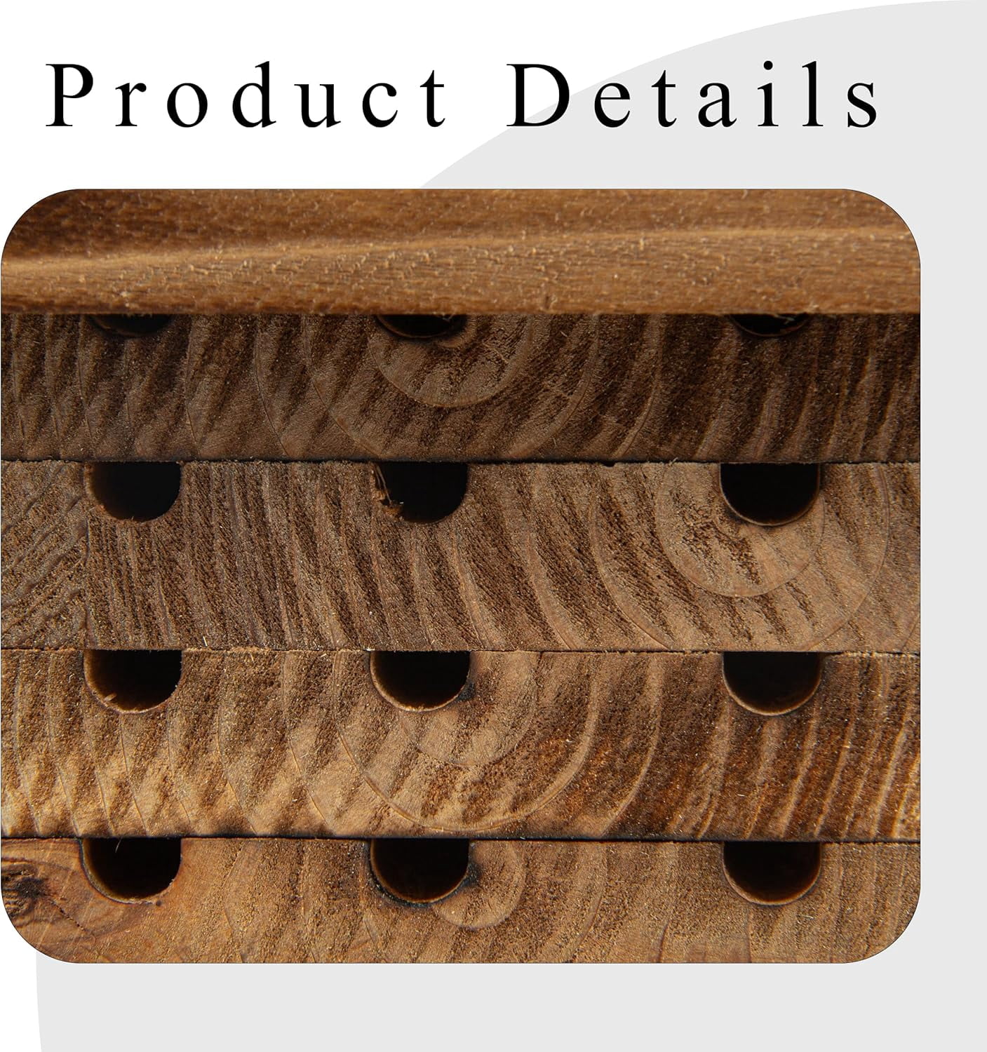Wooden Carpenter Bee House Ins - Insect Hotel Wood のレビューと価格