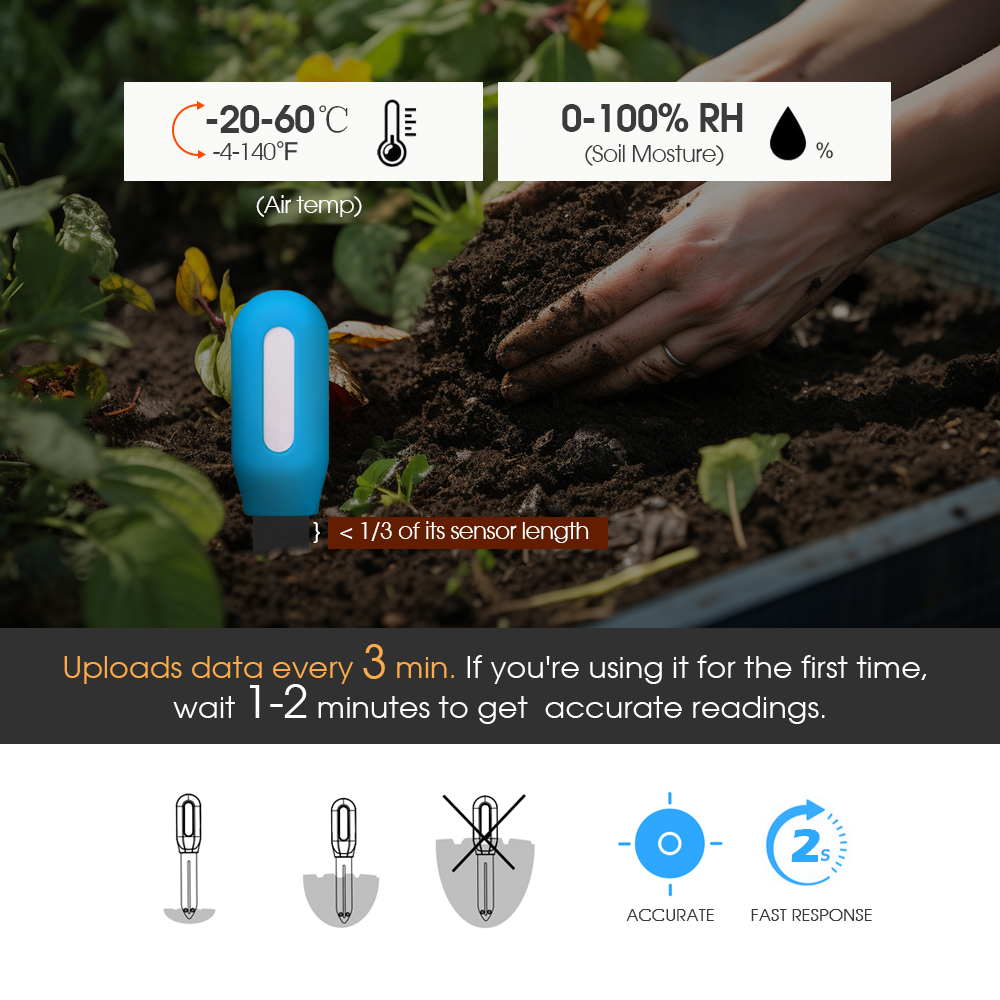 1PCS Tuya Zigbee Soil Sensor H - Smart Soil Sensor のレビューと価格