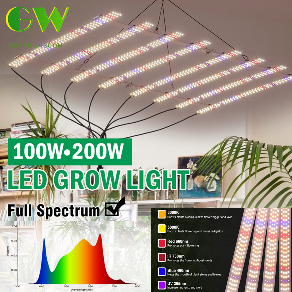 🌴100W 200W with Dimmable Switc - Plant Grow Light Full Spectrum のレビューと価格