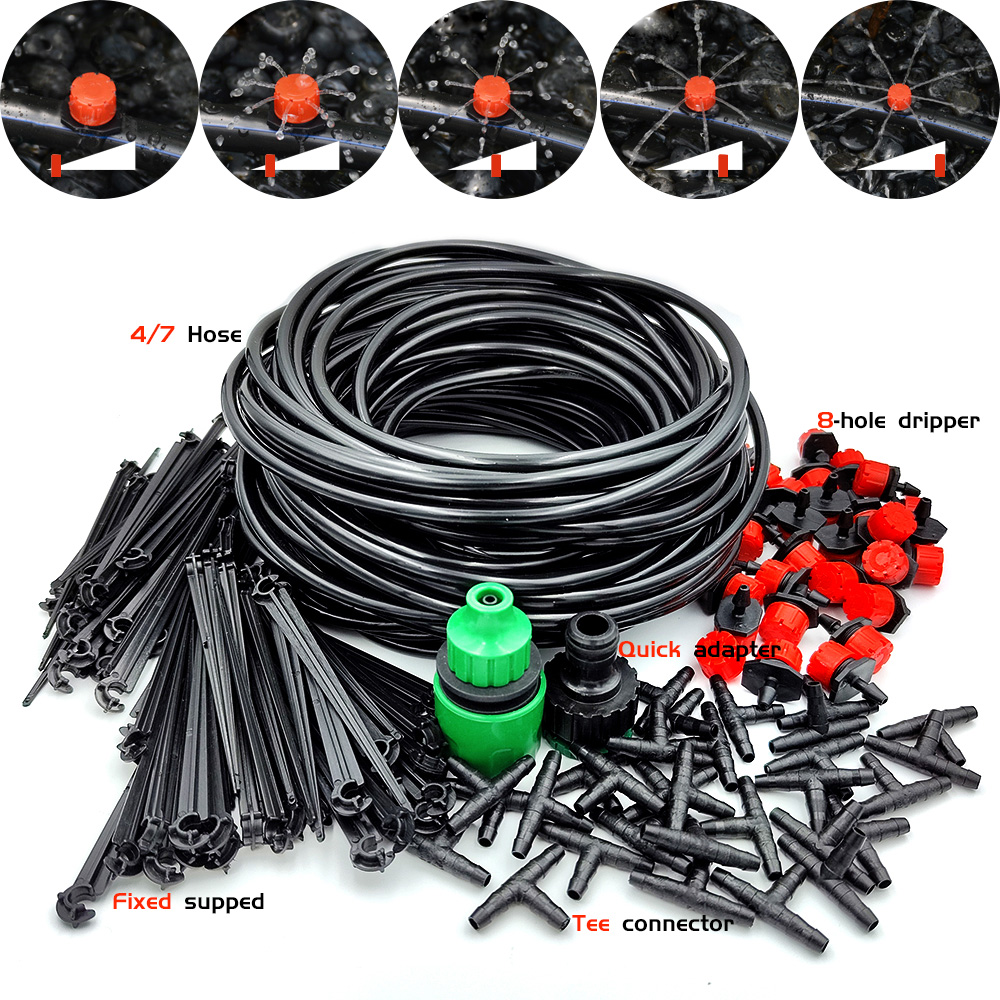 Greenhouse 15M-30M DIY Drip Ir - Smart Garden Hose のレビューと価格