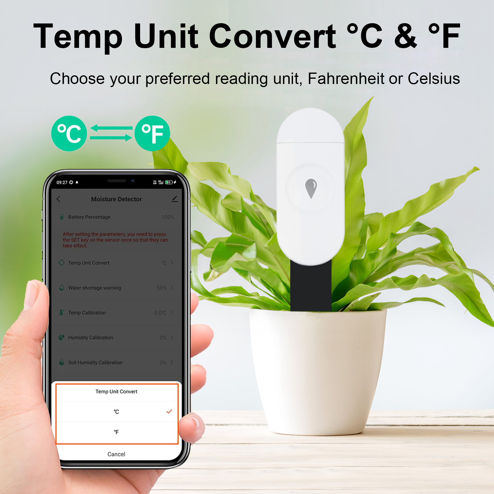 Tuya Zigbee Temperature Humidi - Smart Soil Sensor のレビューと価格
