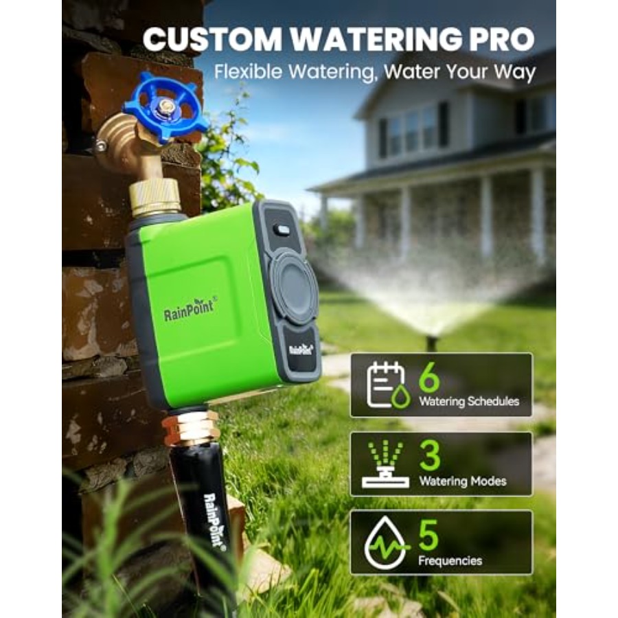 WiFi Water Timer for Garden Ho - Smart Garden Hose のレビューと価格