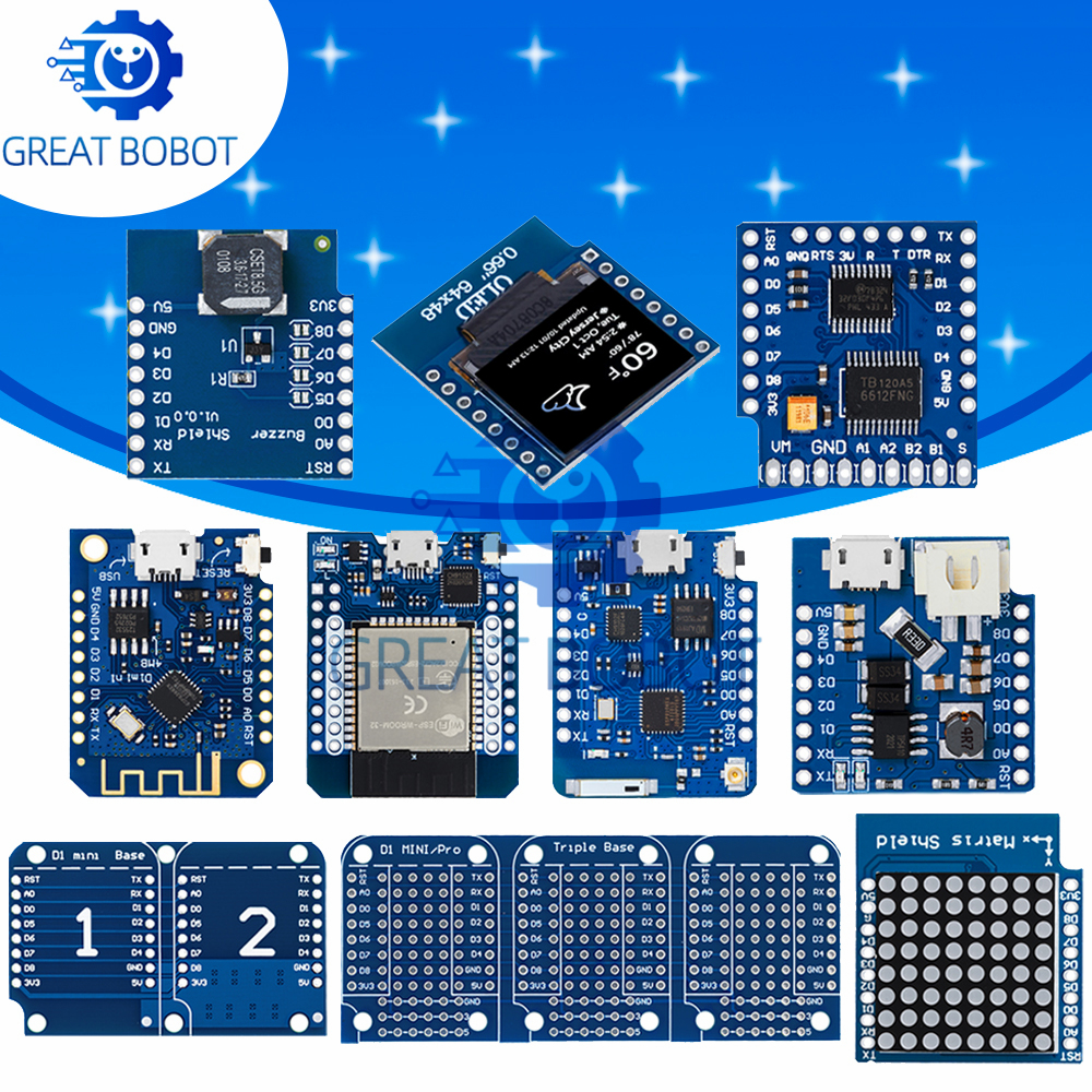 ESP8266 D1 Mini Pro WiFi Devel - Smart Garden Esp32 のレビューと価格