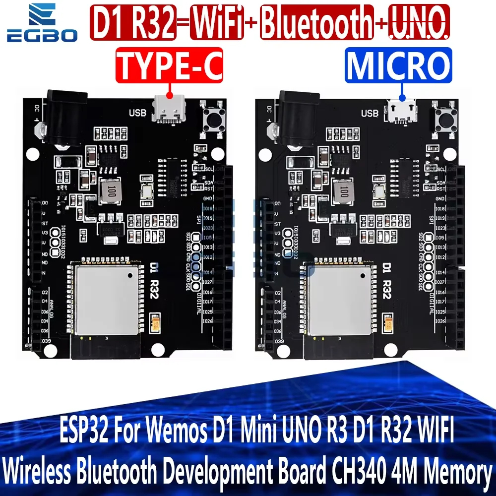 Wemos D1 R32 ESP32 IoT Develop - Smart Garden Esp32 のレビューと価格