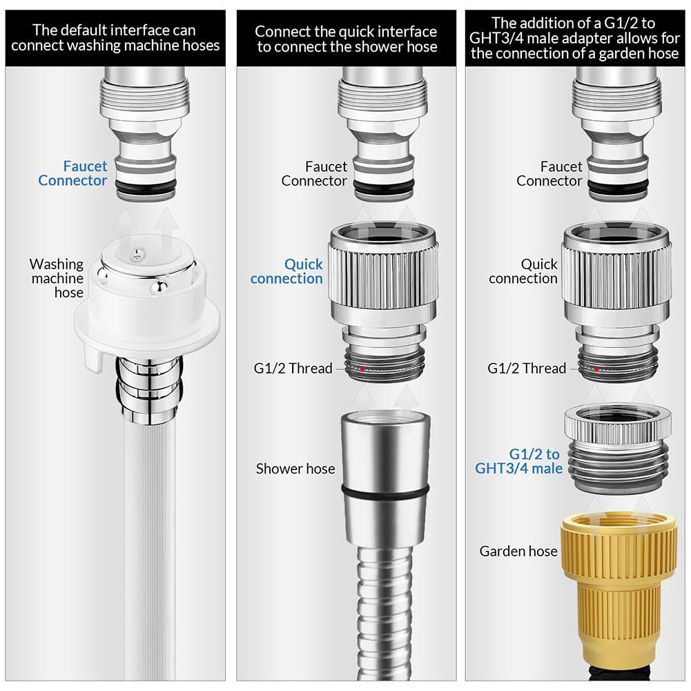 Faucet Adapter Set for Garden  - Smart Garden Water のレビューと価格