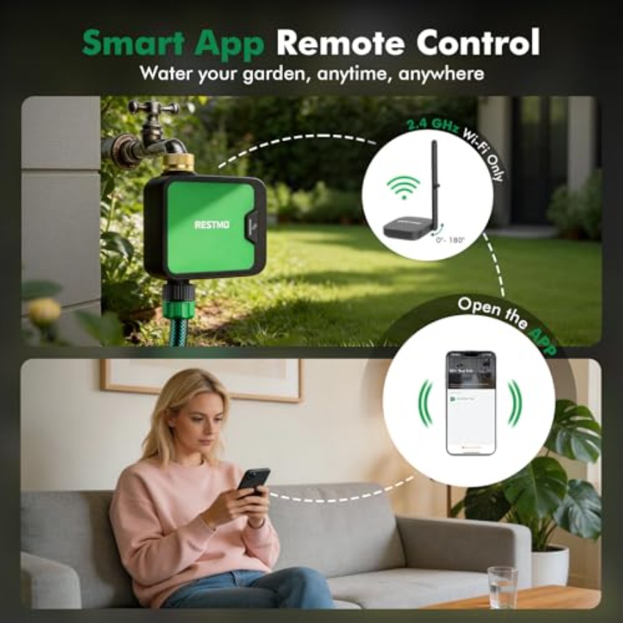 Smart WiFi Water Timer for Gar - Smart Garden Hose のレビューと価格