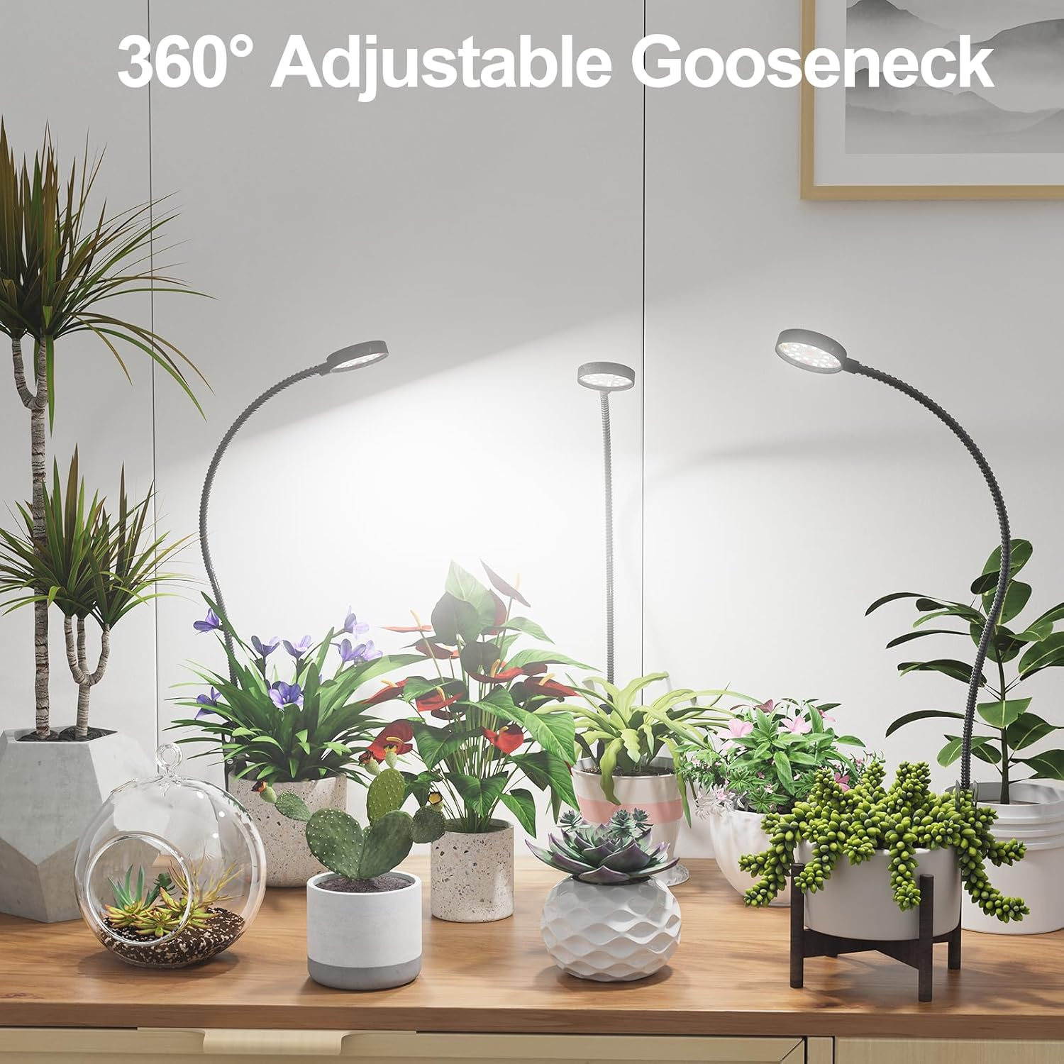 USB LED Grow Light 6000K Full  - Plant Grow Light Full Spectrum のレビューと価格