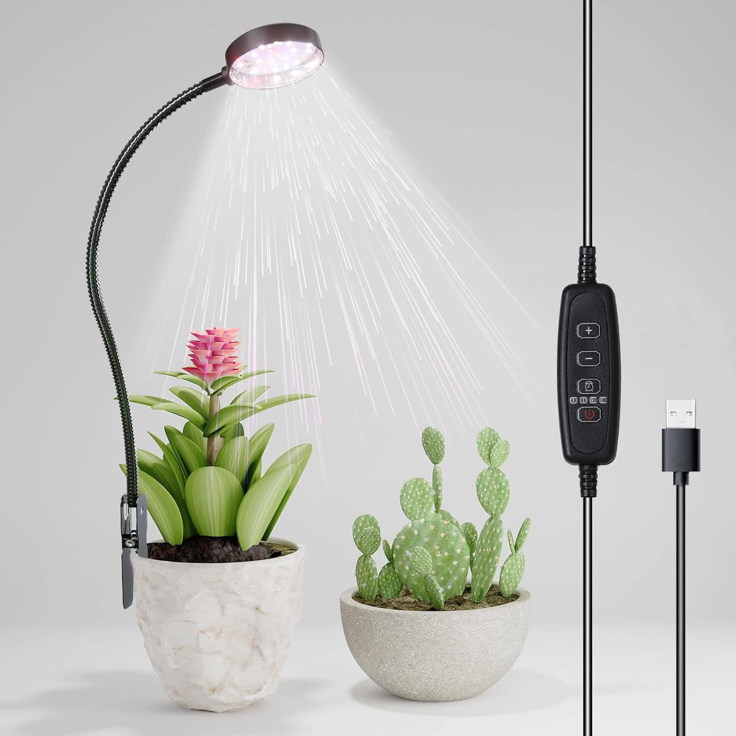 USB LED Grow Light 6000K Full  - Plant Grow Light Full Spectrum のレビューと価格