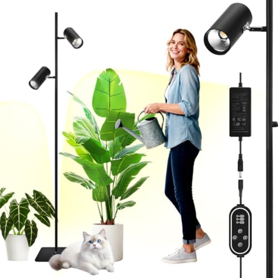 60W Dimmable Grow Light, Full  - Plant Grow Light Full Spectrum のレビューと価格