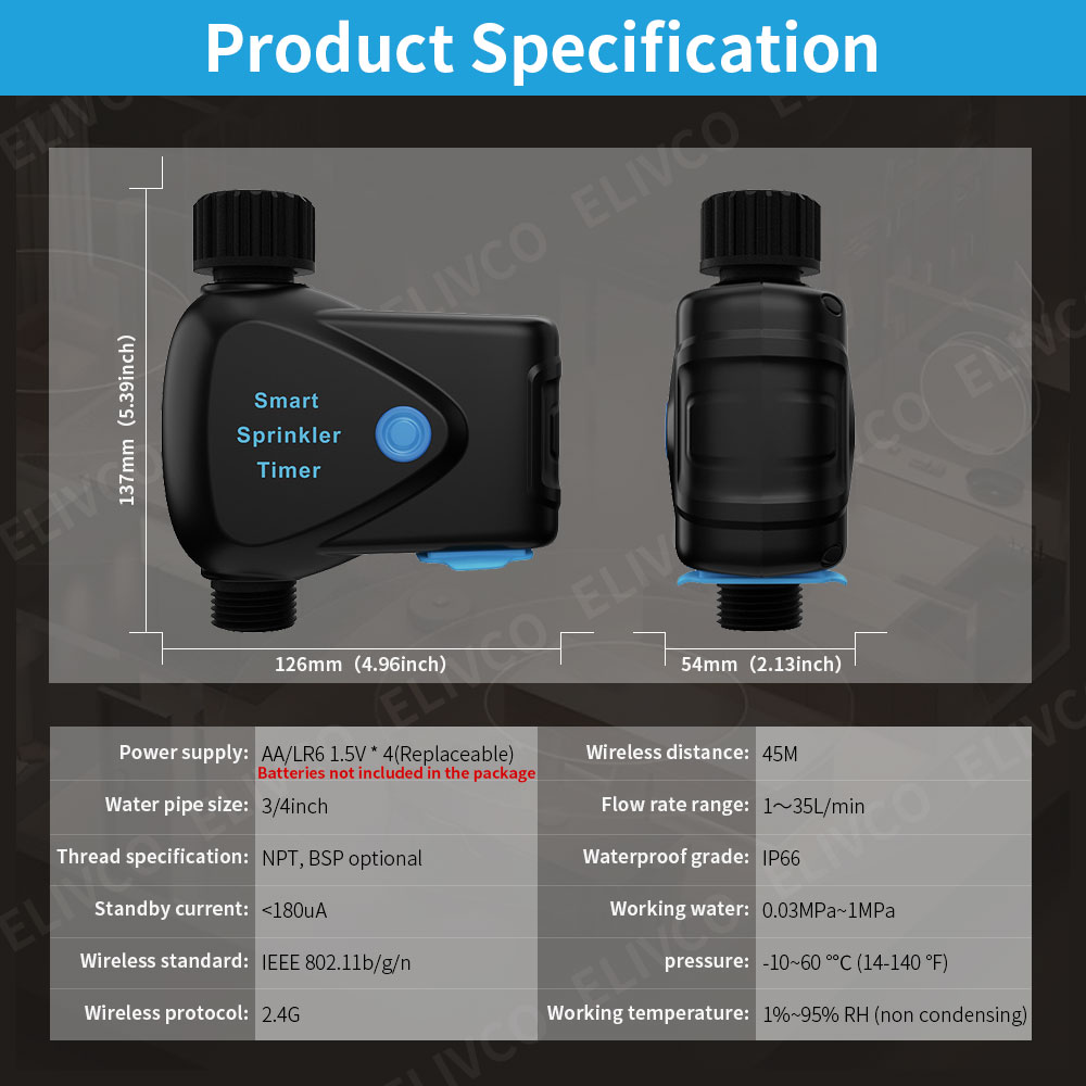 Tuya WiFi Smart Water Device w - Smart Garden Water のレビューと価格