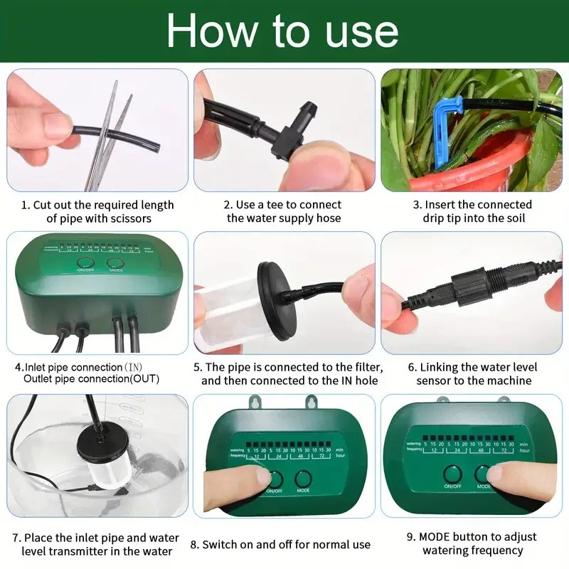 Solar Intelligent Irrigation K - Smart Garden Water のレビューと価格