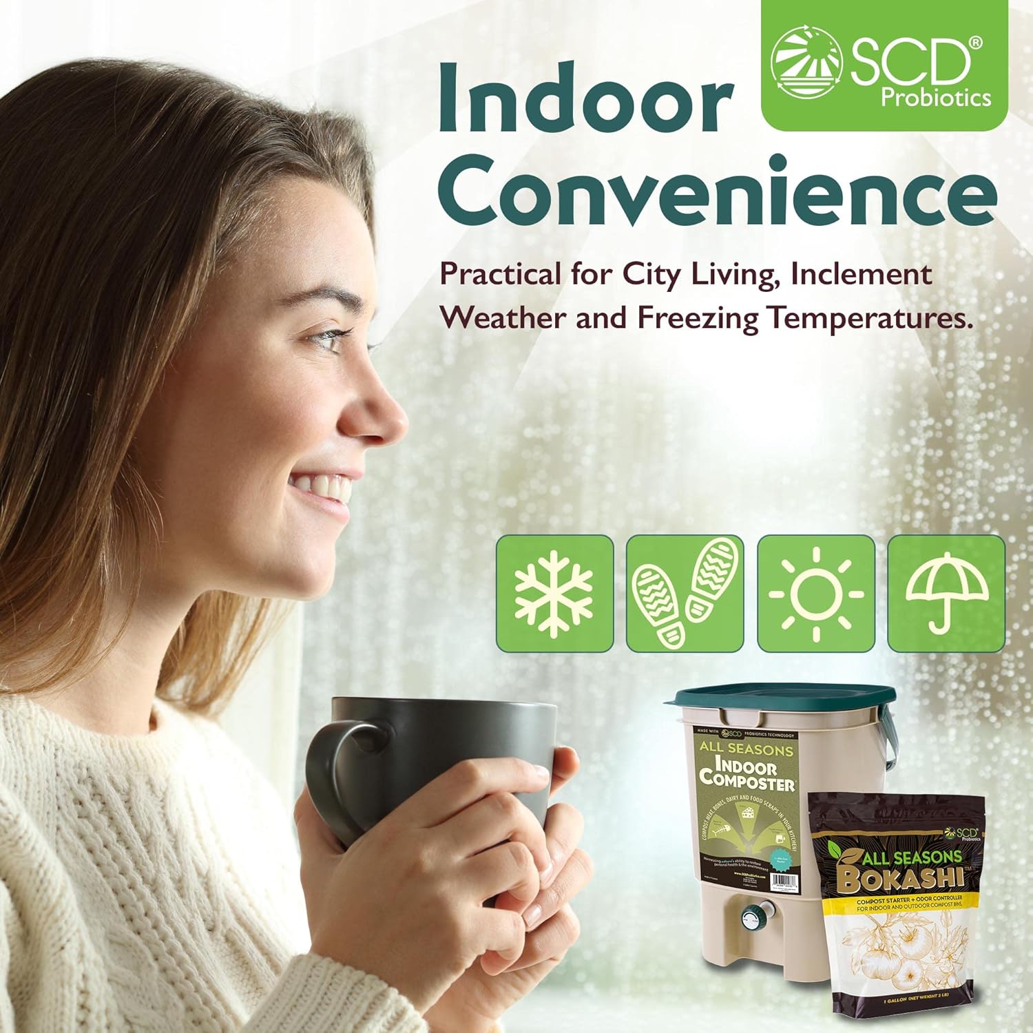 Indoor Composter for Kitchen C - Composting Kit Indoor のレビューと価格