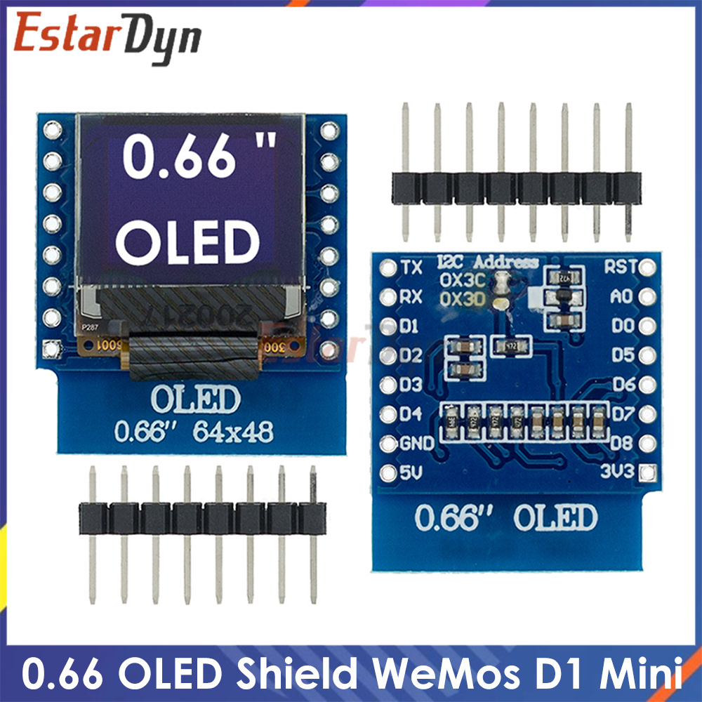0.66 inch OLED Display Module  - Smart Garden Esp32 のレビューと価格