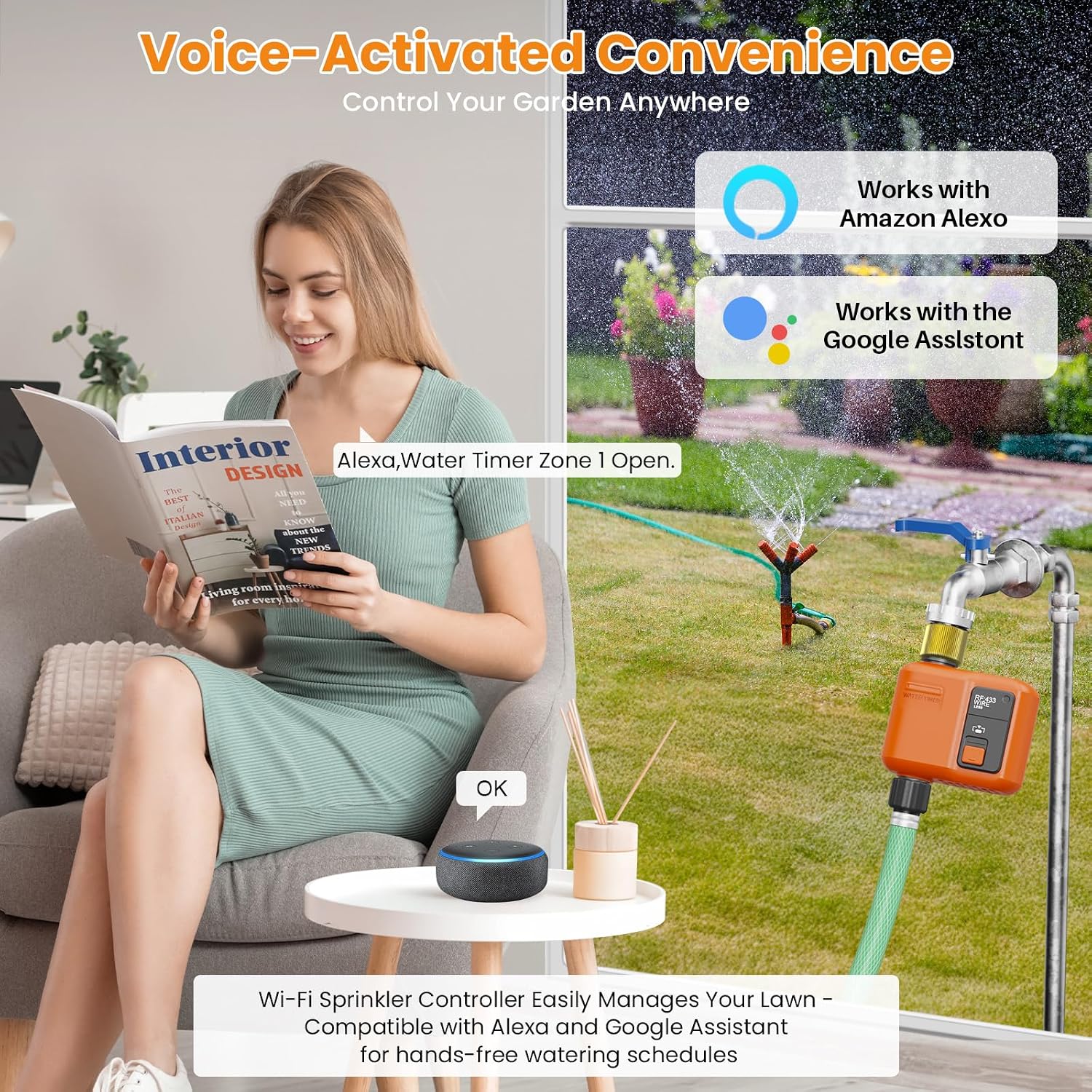 Smart WiFi Water Timer for Gar - Smart Garden Hose のレビューと価格