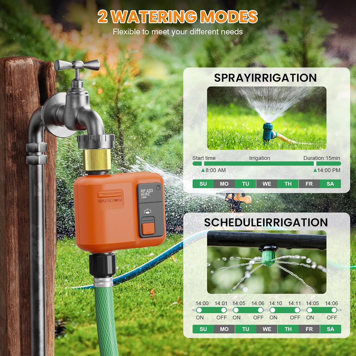Smart WiFi Water Timer for Gar - Smart Garden Hose のレビューと価格