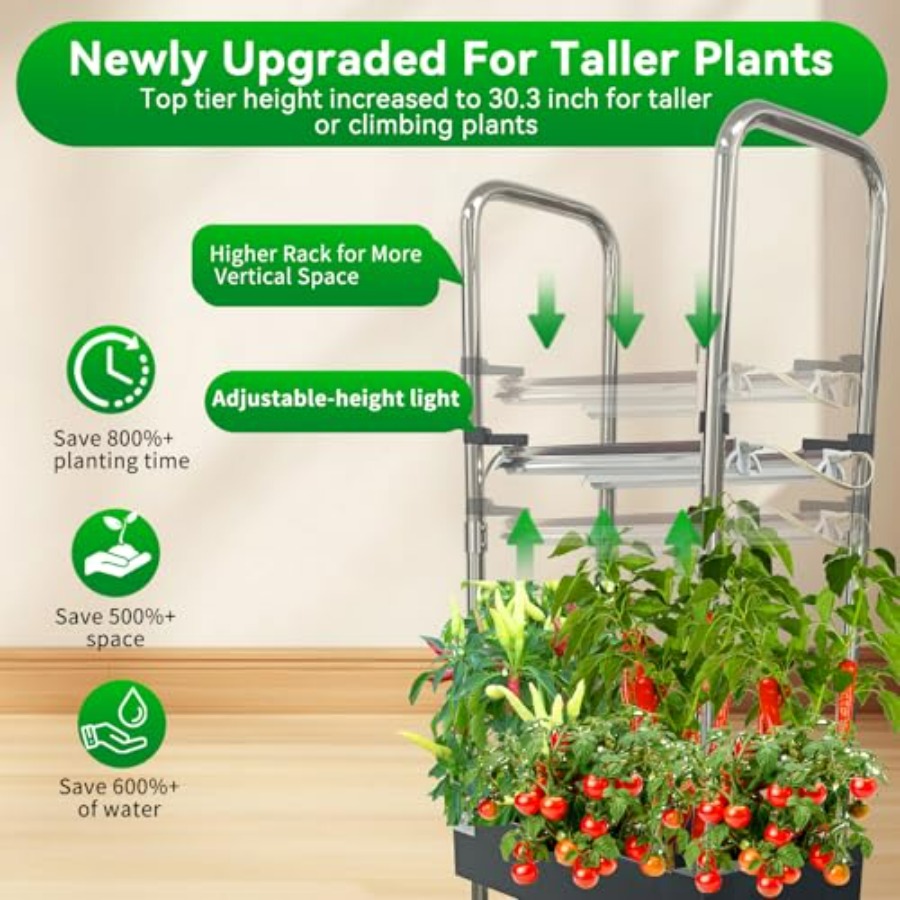 Indoor hydroponics growing sys - Smart Garden Water のレビューと価格