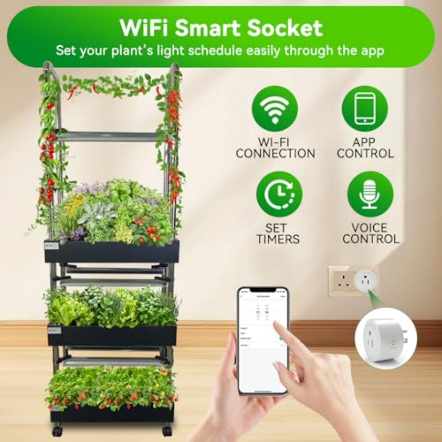 Indoor hydroponics growing sys - Smart Garden Water のレビューと価格