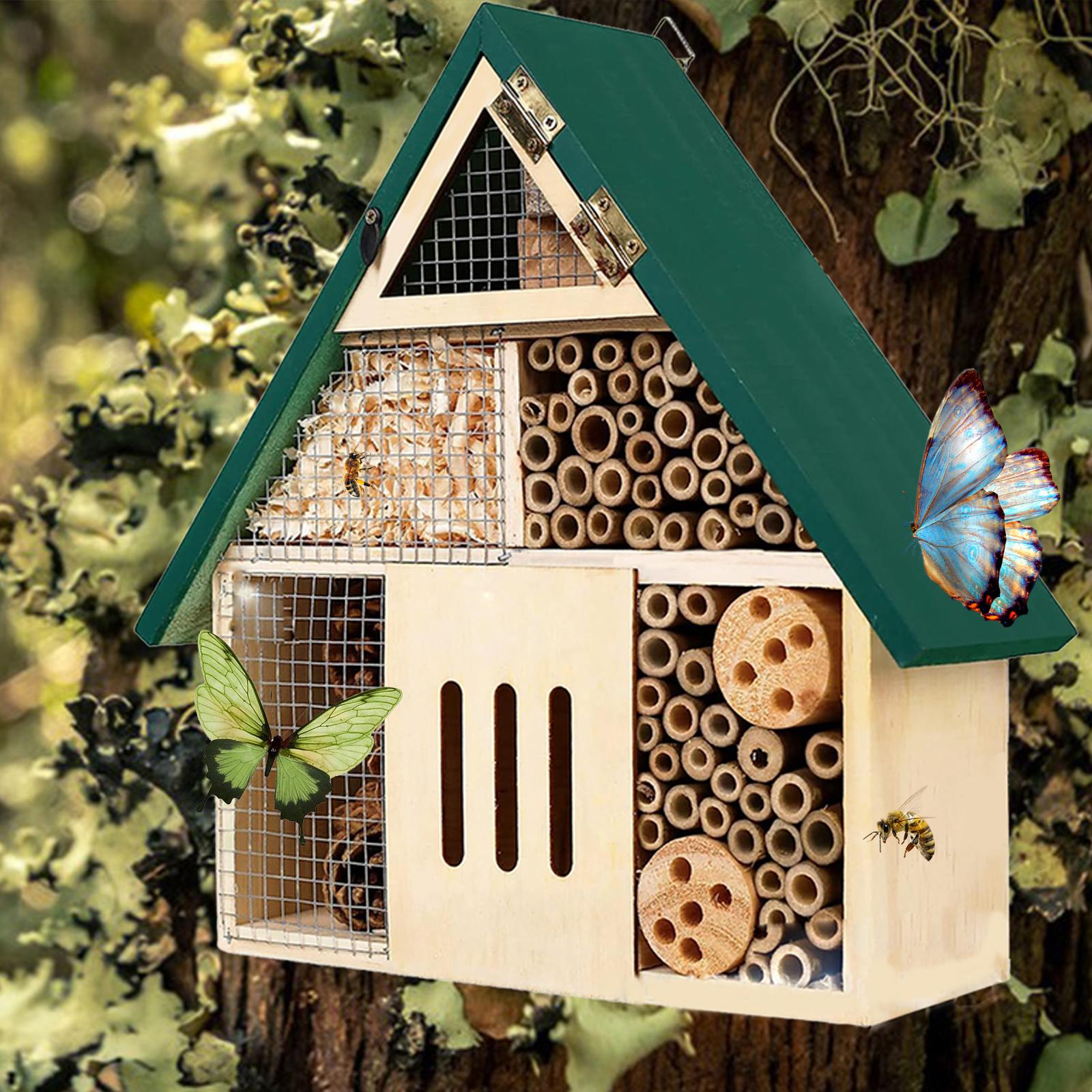 Outdoor Wooden Insect House Be - Insect Hotel Wood のレビューと価格