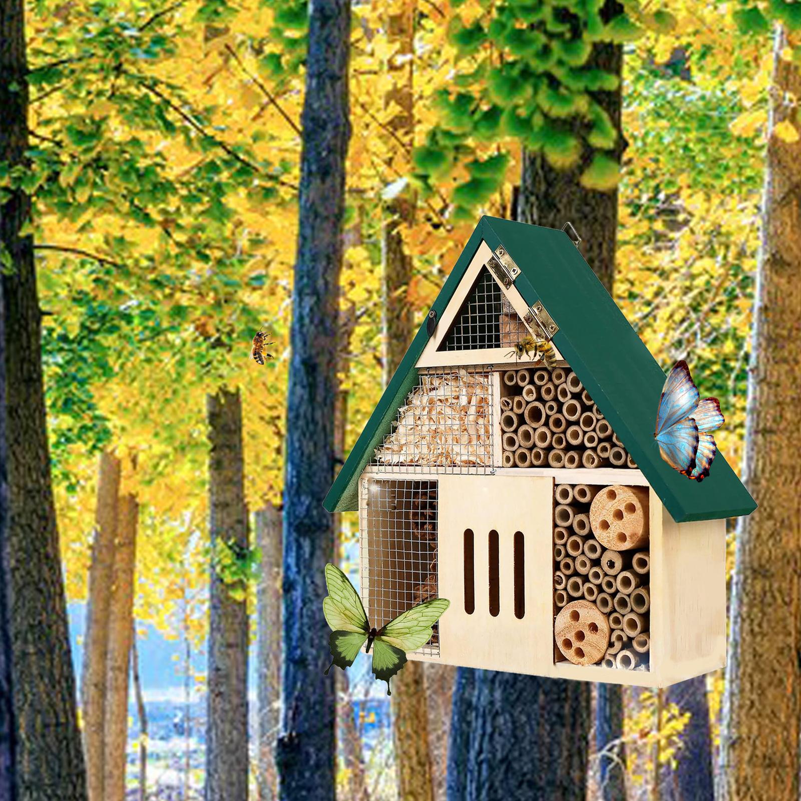 Outdoor Wooden Insect House Be - Insect Hotel Wood のレビューと価格