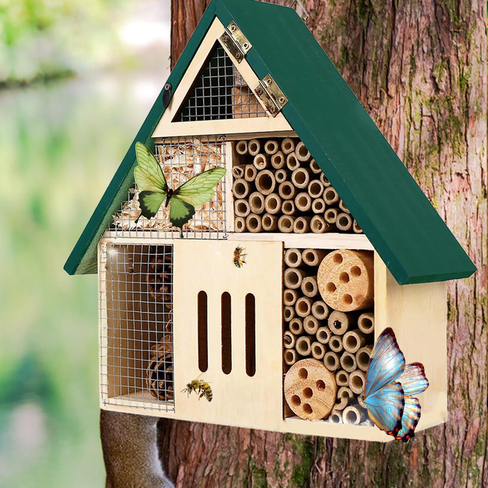 Outdoor Wooden Insect House Be - Insect Hotel Wood のレビューと価格