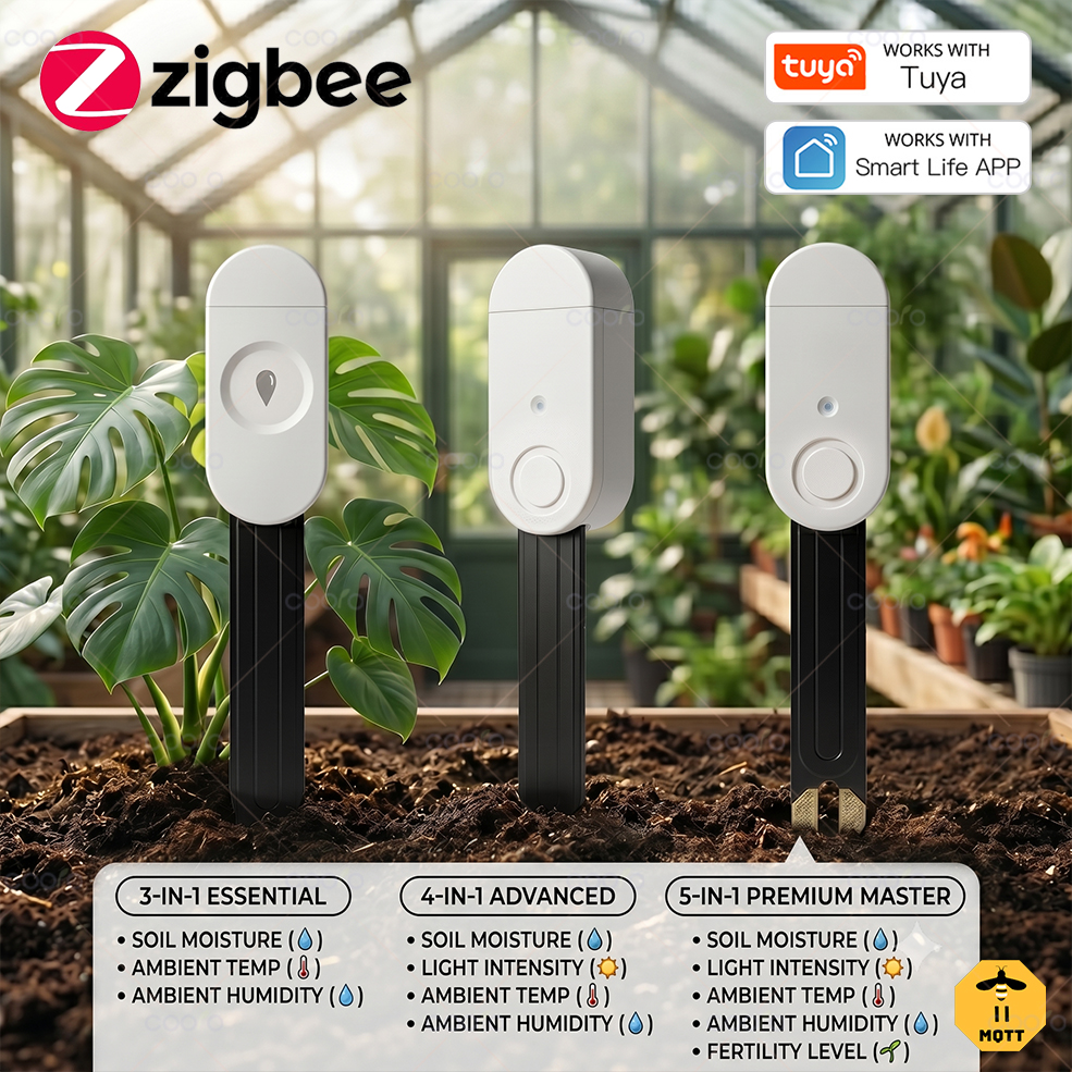 Tuya Zigbee Temperature Humidi - Smart Soil Sensor のレビューと価格