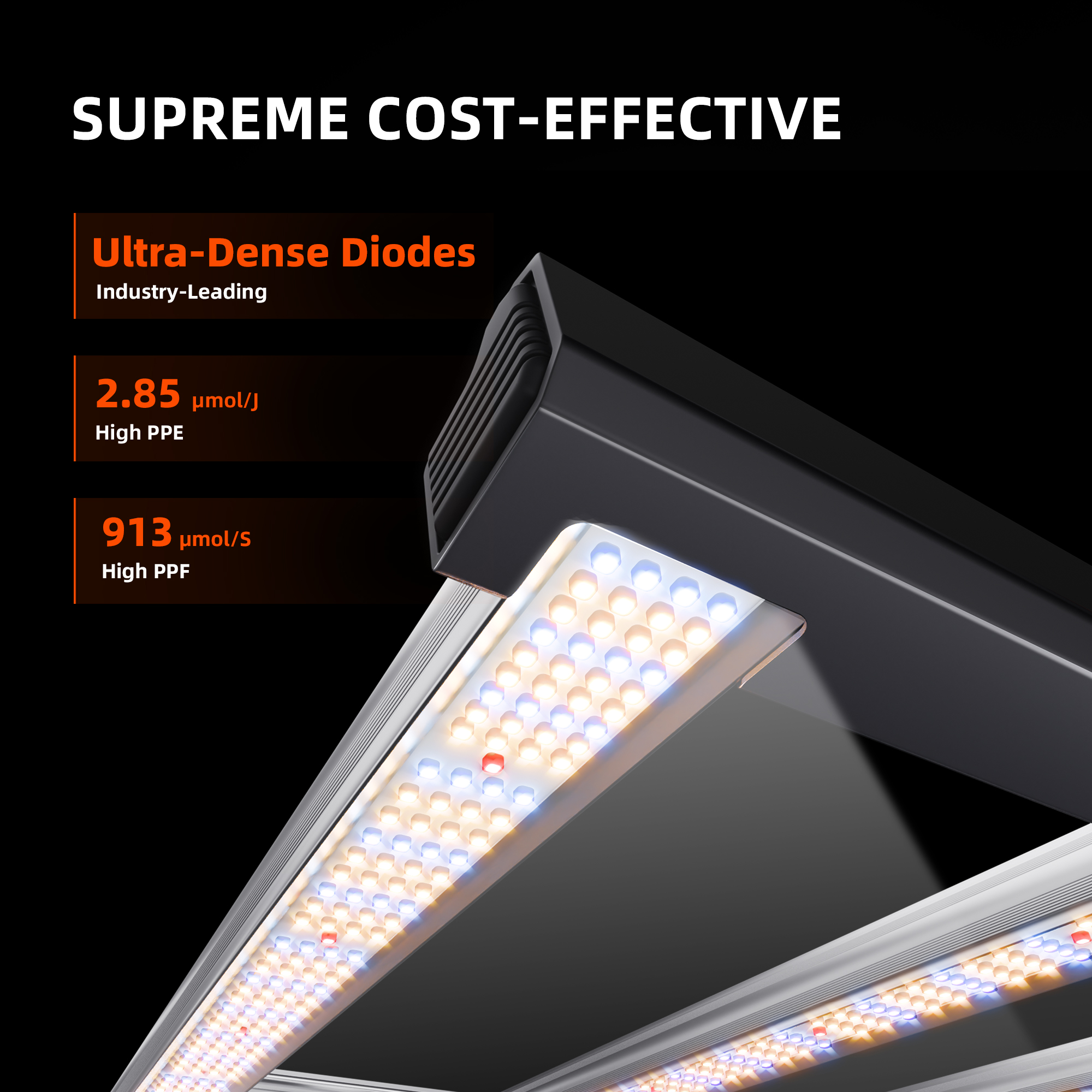 320W 2x4FT US EU Stock Full Sp - Plant Grow Light Full Spectrum のレビューと価格