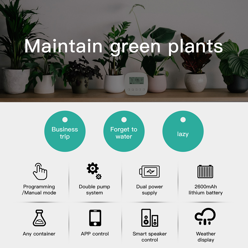 WiFi Tuya Smart Watering Machi - Smart Garden Watering のレビューと価格