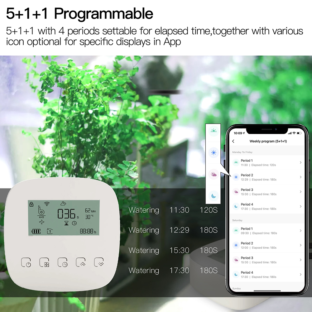 WiFi Tuya Smart Watering Machi - Smart Garden Watering のレビューと価格