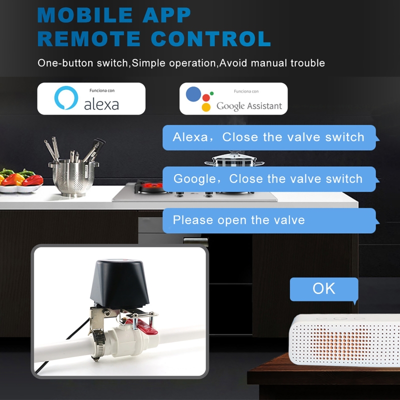 Tuya Smart Gas Valve WIFI Gard - Smart Garden Water のレビューと価格