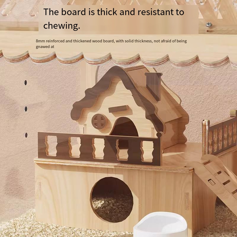 Hamster cage large villa-style - Insect Hotel Wood のレビューと価格