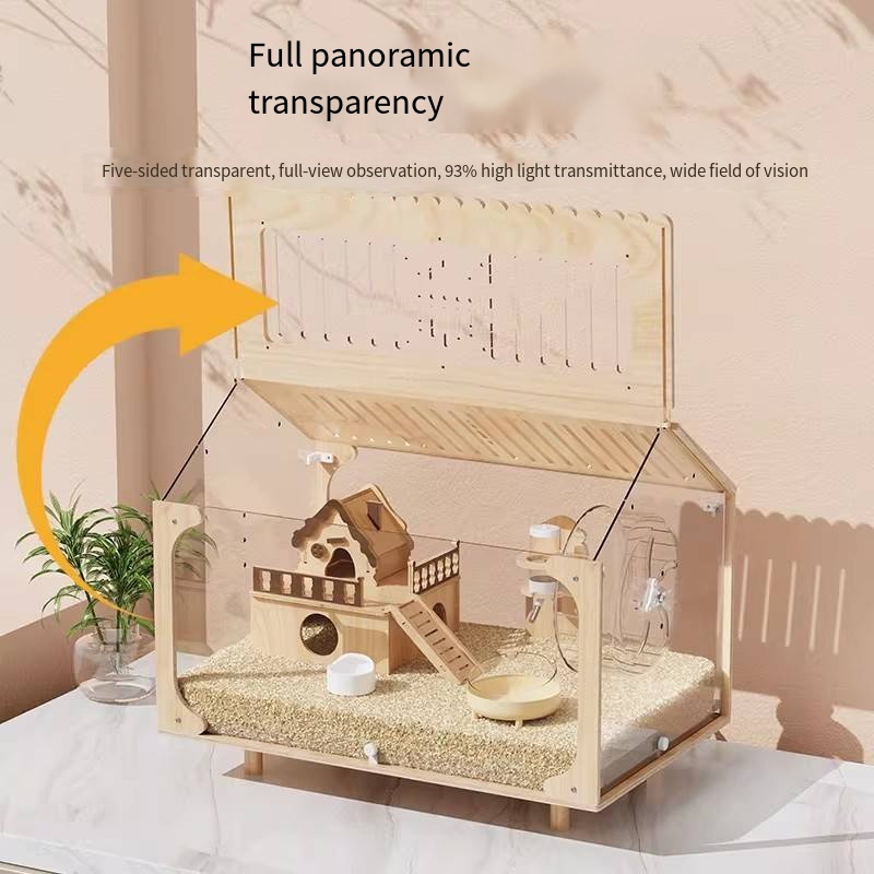 Hamster cage large villa-style - Insect Hotel Wood のレビューと価格