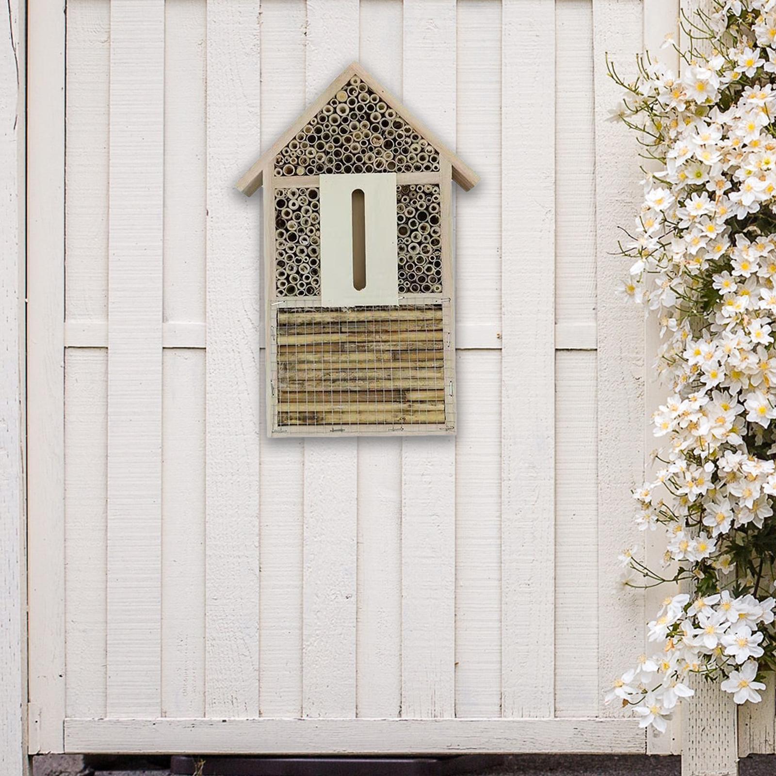 Bee House Ladybug Habitat Bee  - Insect Hotel Wood のレビューと価格