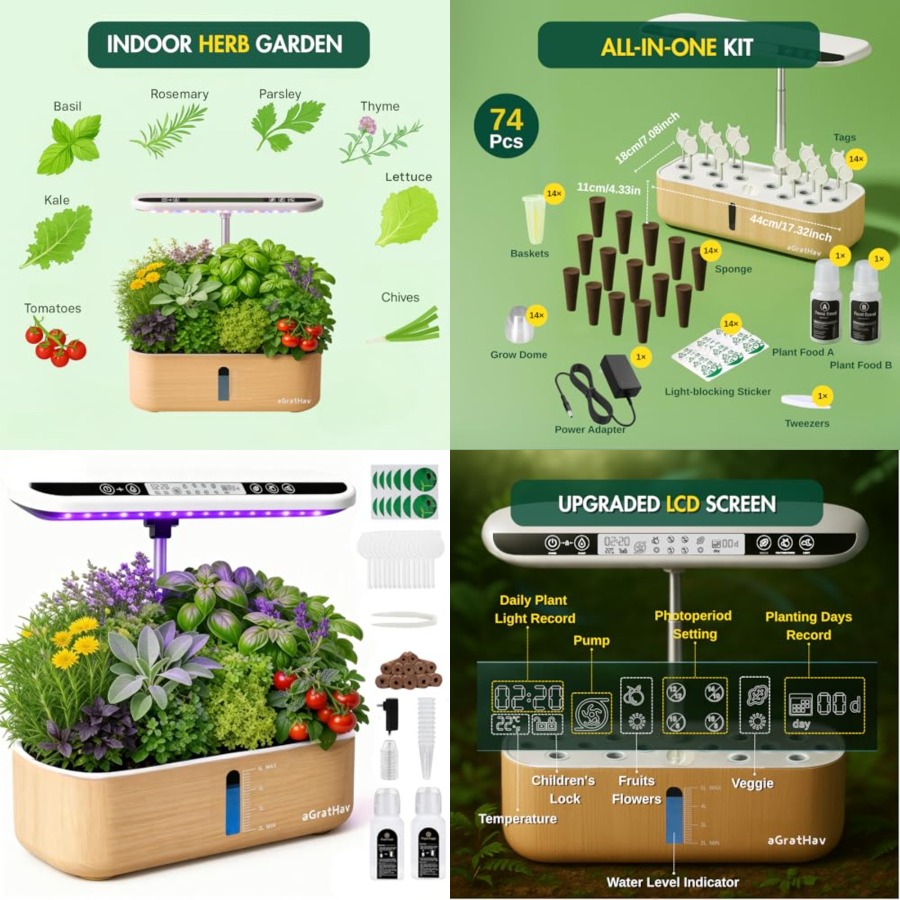 Hydroponics Growing System Kit - Smart Garden Water のレビューと価格