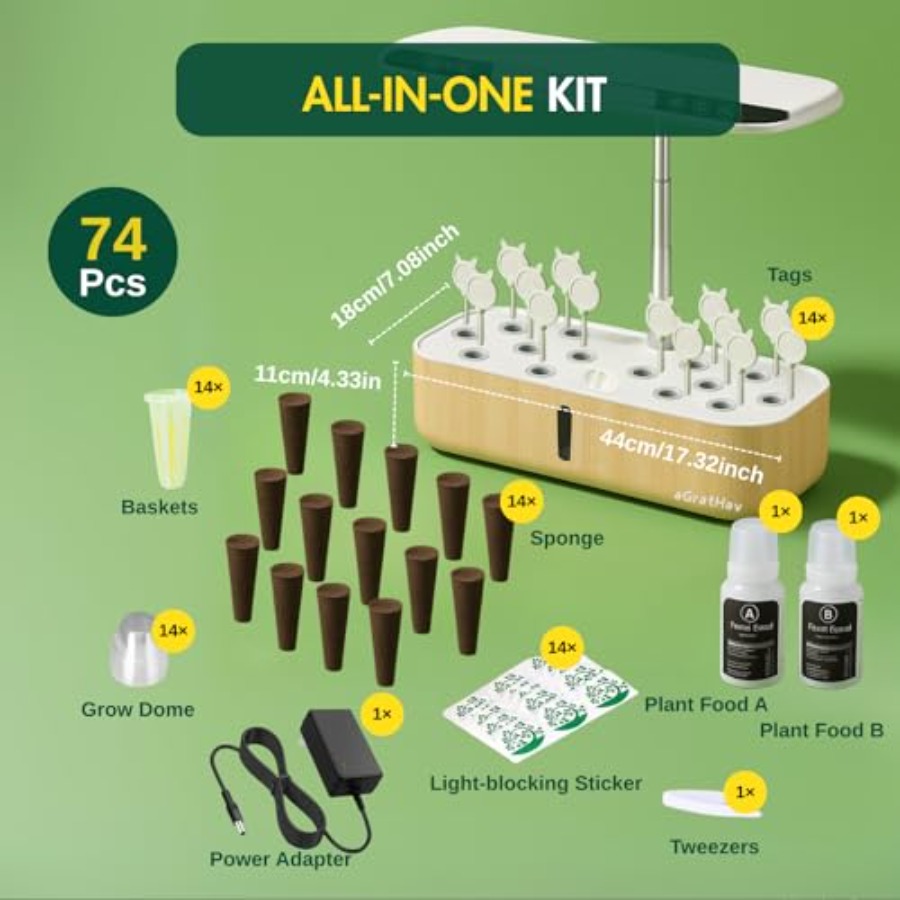 Hydroponics Growing System Kit - Smart Garden Water のレビューと価格