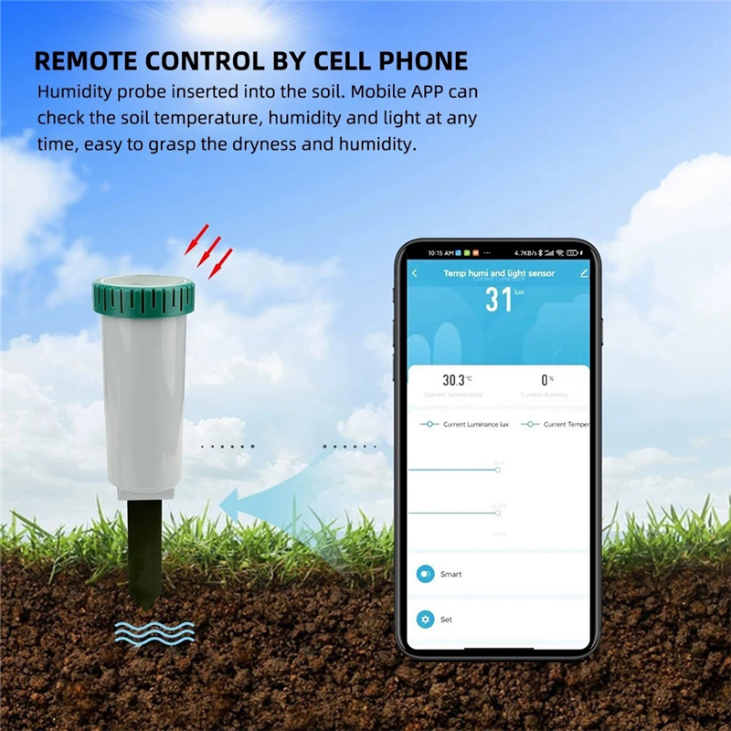Zigbee Smart 4 In 1 Soil Teste - Smart Soil Sensor のレビューと価格